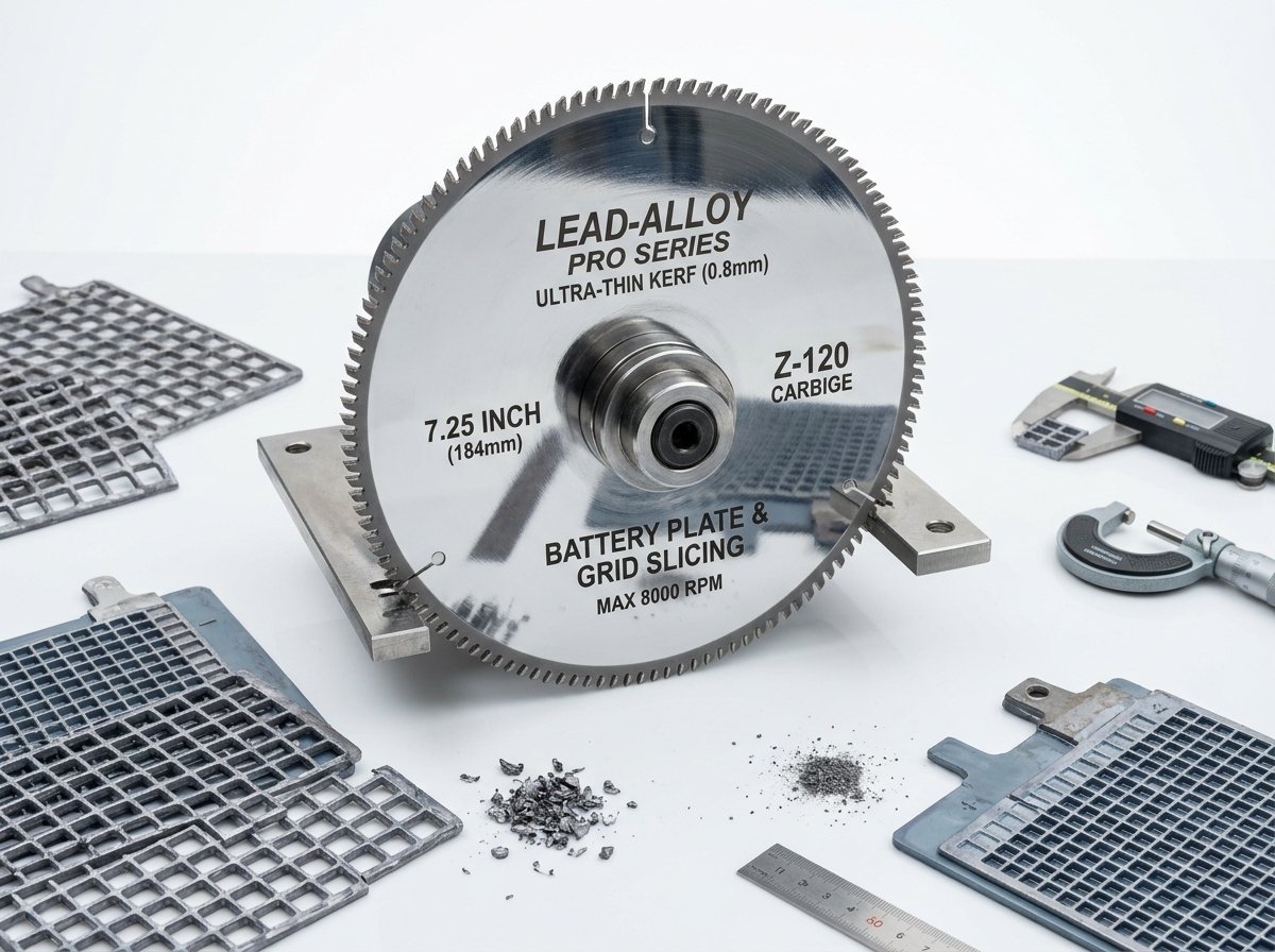 Battery Plate & Lead Component Cutting Blades